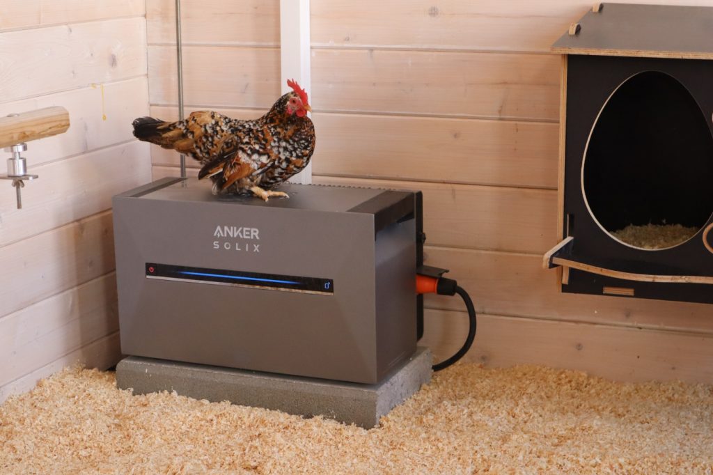 Solix Solarbank 3 E2700 Pro im Hühnerstall